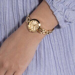 Gold-Tone G Logo Analog Watch